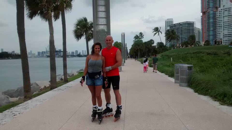 Nancy Duré de vacaciones en Miami. Foto: Facebook.