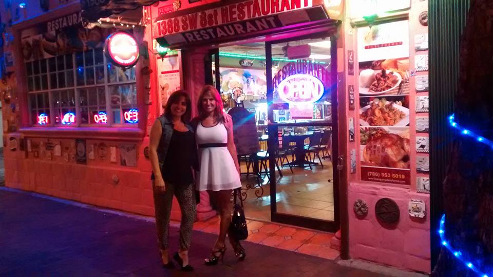 Nancy Duré de vacaciones en Miami. Foto: Facebook.