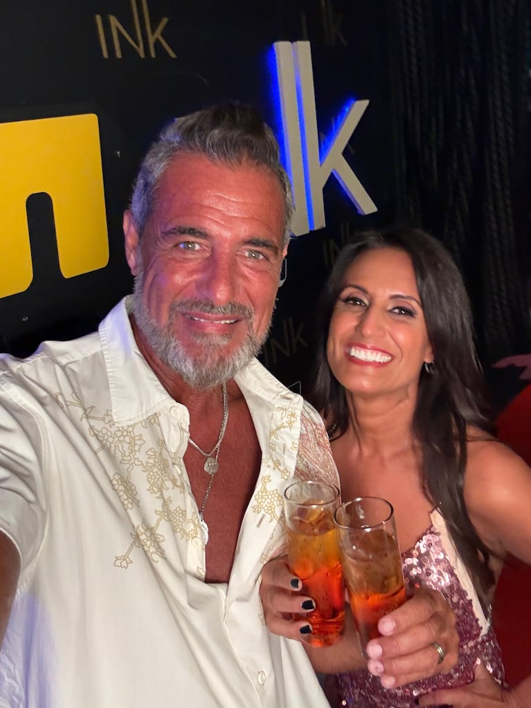 Nancy Duré y Carlos, su novio. (Foto: Nancy Duré)