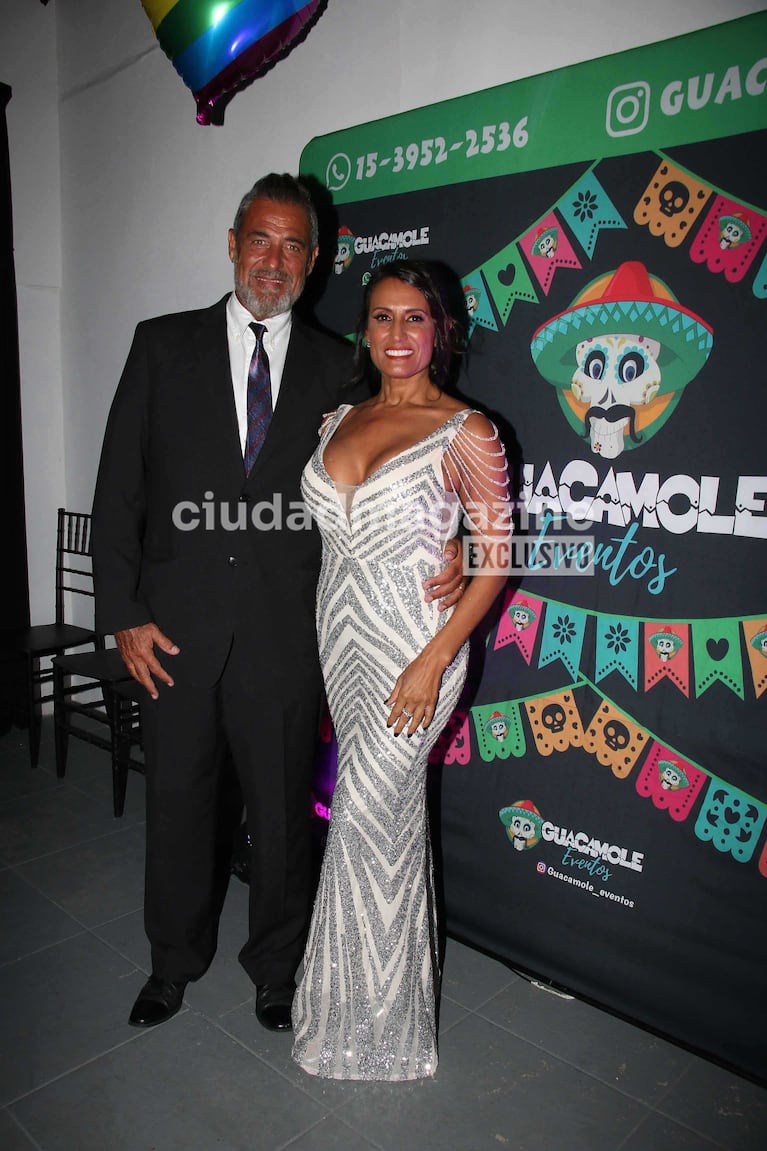 Nancy Duré y pareja (Foto: Movilpress)