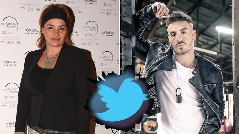 Nancy Pazos cruzó muy fuerte a Federico Bal en Twitter. (Foto: Web)