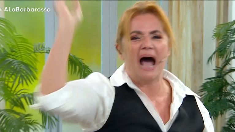 Nancy Pazos se sacó y empezó a los gritos en vivo: “¡Escuchame una cosa!”