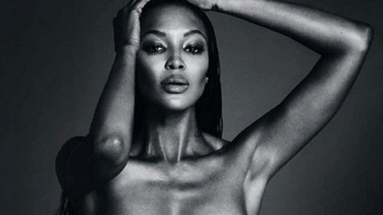  Naomi Campbell y un desnudo que generó polémica en Instagram