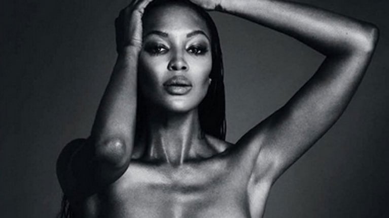Naomi Campbell y un desnudo que generó polémica en Instagram