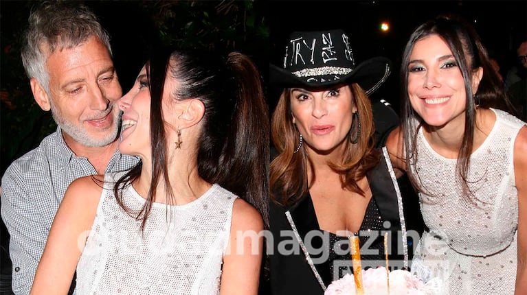 Nara Ferragut y Andrea Rincón celebraron sus cumpleaños y la actriz se mostró reconciliada (Fotos: Movilpress).