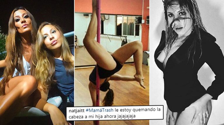 Natacha Jaitt presentó a su hija Antonella, una bailarina pole dancer de 19 años.