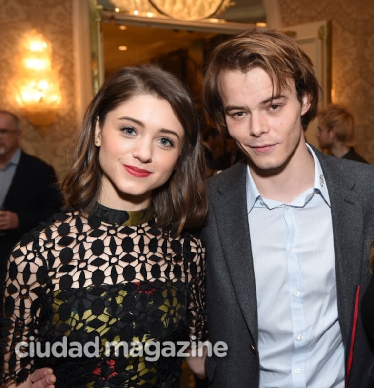 Natalia Dyer y Charlie Heaton, la parejita teen de Stranger Things, están de novios