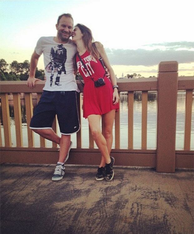 Natalia Franzoni y su marido, Mariano Juan. (Foto: Instagram)