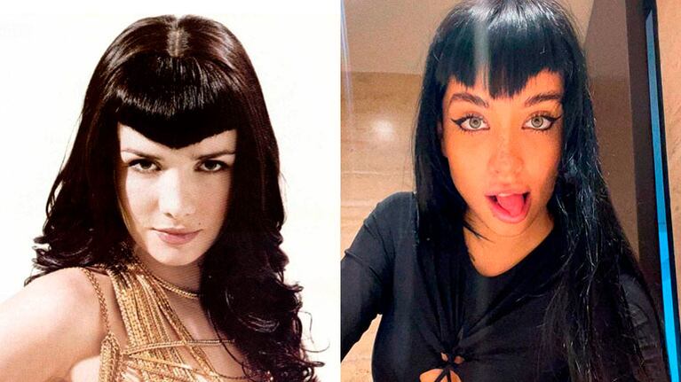 Natalia Oreiro contó su charla con María Becerra por su mismo look.