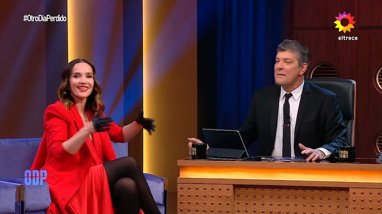 Natalia Oreiro explicó por qué tiene varios inodoros en su casa y descolocó a Mario Pergolini (captura de eltrece)