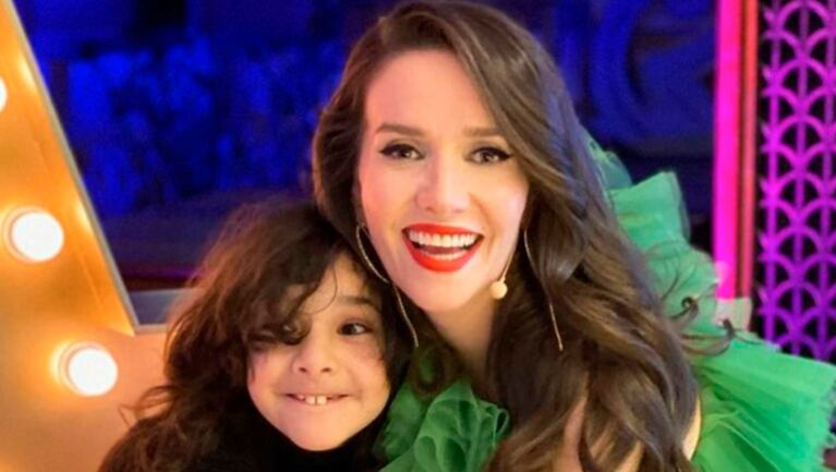 Natalia Oreiro habló a fondo de su hijo Merlín Atahualpa.