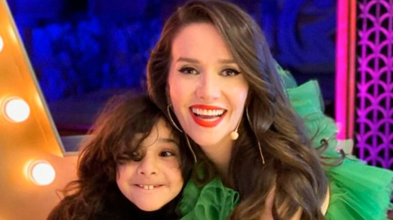 Natalia Oreiro habló a fondo de su hijo Merlín Atahualpa.