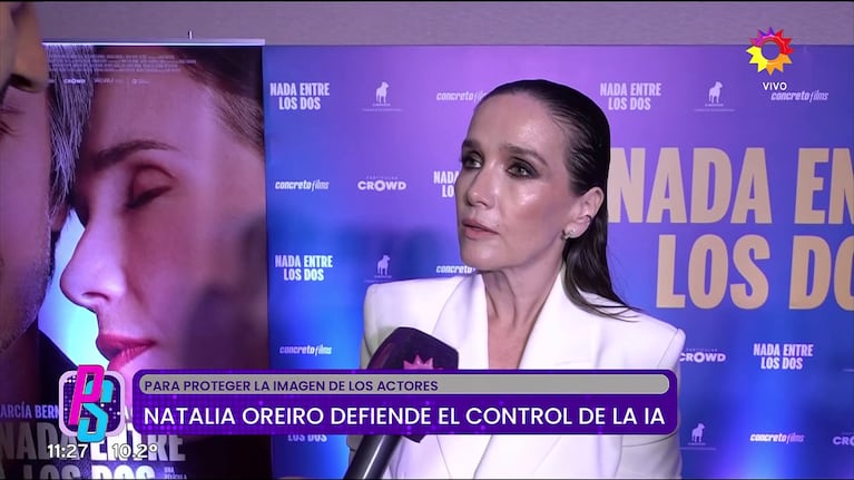 Natalia Oreiro habló de Wanda Nara (Foto: captura de Puro Show).