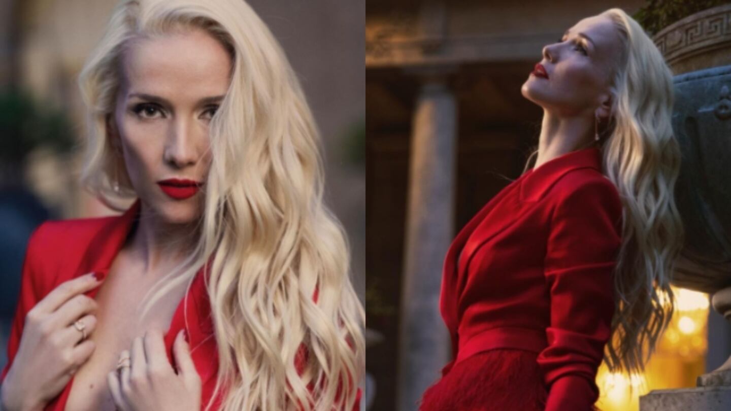 Natalia Oreiro mostró su súper radical cambio de look: Jugando un rato con estos pelos blondies