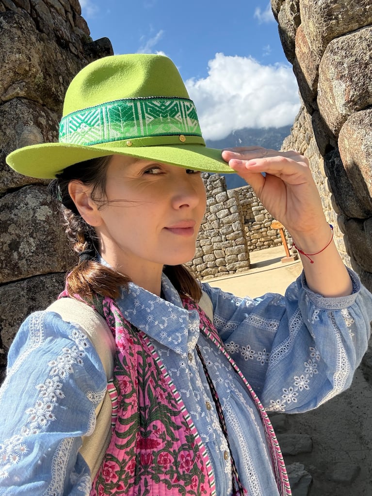 Natalia Oreiro mostró su viaje a Machu Picchu junto a Ricardo Mollo y su hijo: las fotos y el look elegido. Crédito: Instagram