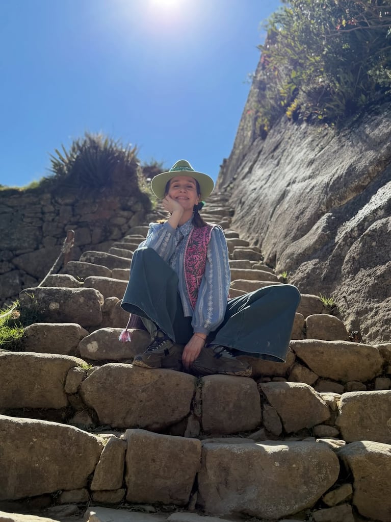 Natalia Oreiro mostró su viaje a Machu Picchu junto a Ricardo Mollo y su hijo: las fotos y el look elegido. Crédito: Instagram