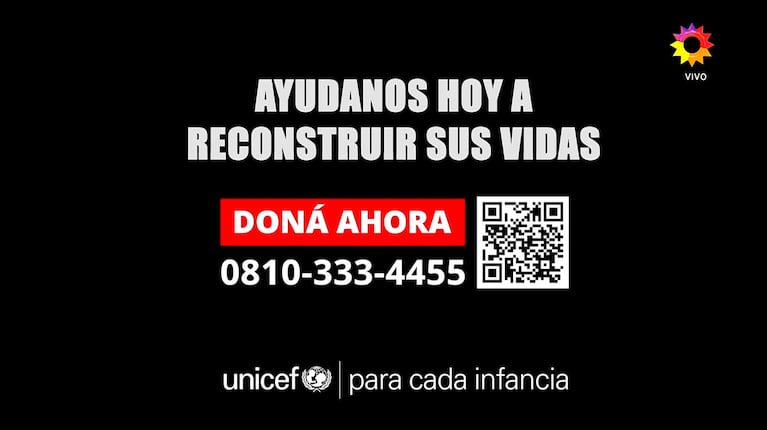 Natalia Oreiro presentó el proyecto de UNICEF que acompaña a familias en Salta