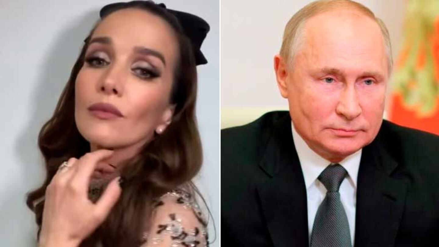 Natalia Oreiro se expresó sobre el conflicto entre Rusia y Ucrania