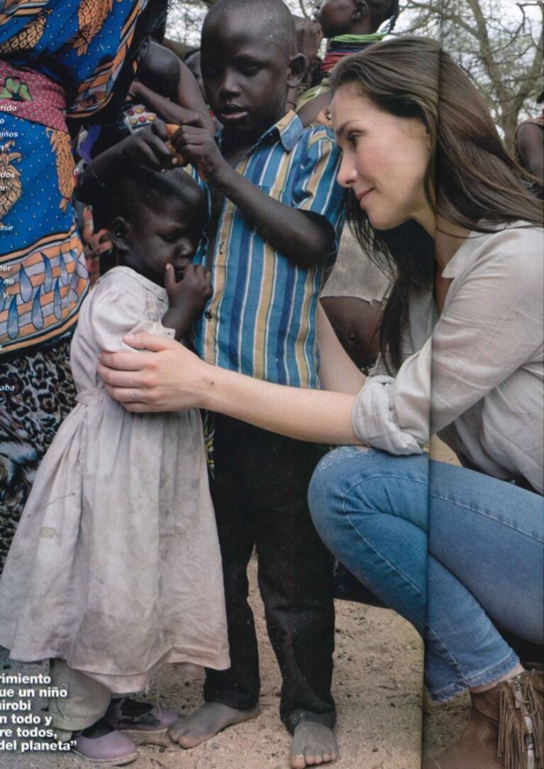 Natalia Oreiro, tapa de la revista Gente, en un viaje transformador a Kenia: "Un niño indefenso es eso en Nairobi o en Chaco; nadie es ajeno a su dolor"