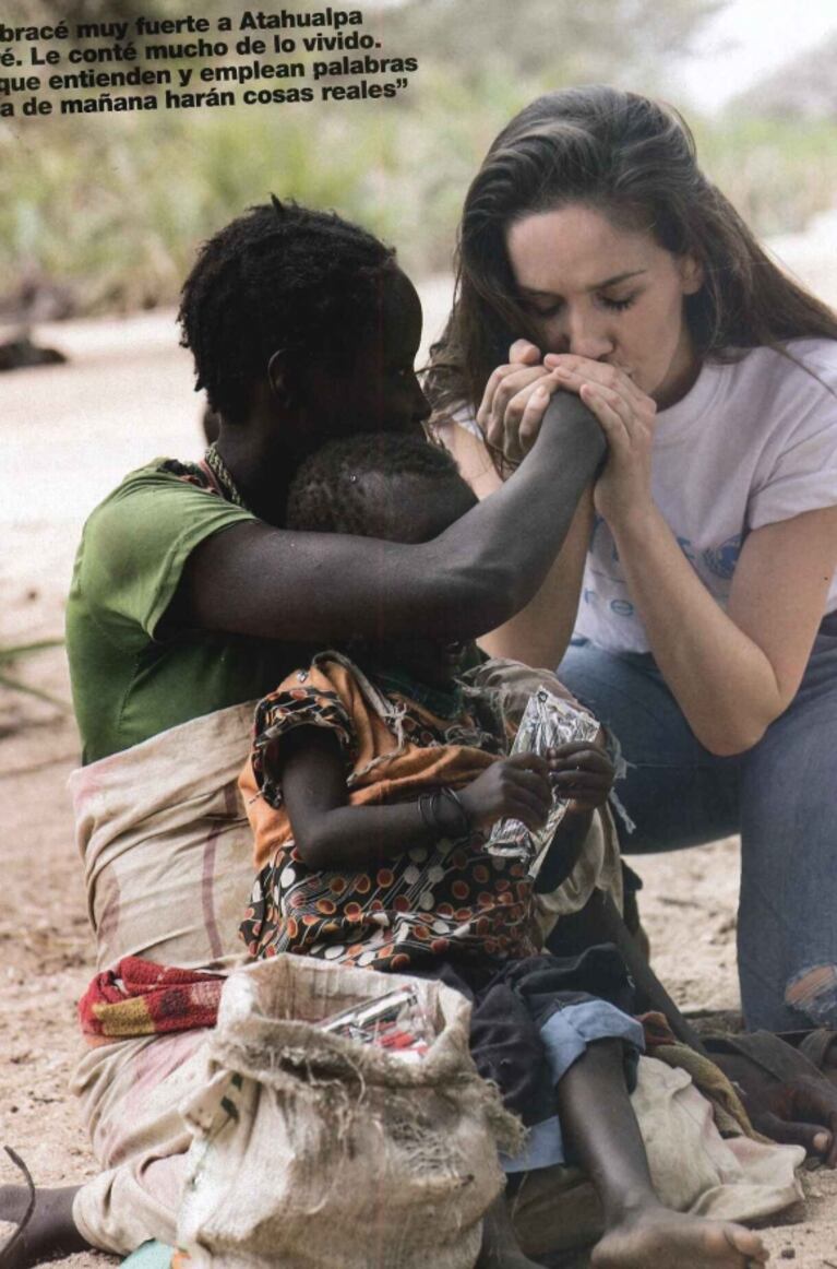 Natalia Oreiro, tapa de la revista Gente, en un viaje transformador a Kenia: "Un niño indefenso es eso en Nairobi o en Chaco; nadie es ajeno a su dolor"