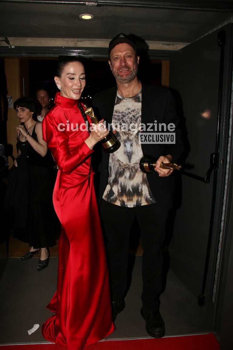 Natalia Oreiro y Benjamín Ávila (Foto: Movilpress)