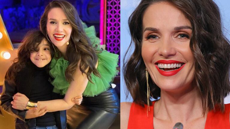 Natalia remarcó que la imagen "maternal-paternal" que tiene su hijo es la misma.
