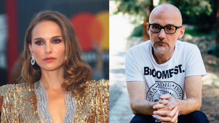 Natalie desmintió el supuesto romance y Moby le respondió con una foto.