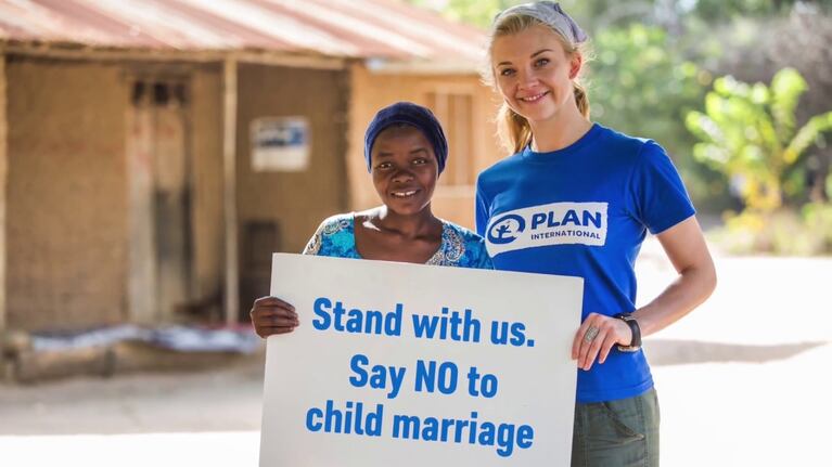 Natalie Dormer: su lucha para que las niñas no se casen antes de los 12 años