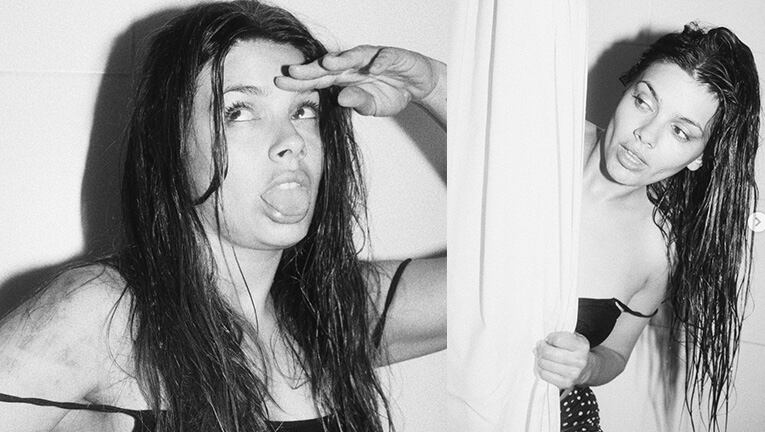 Natalie Pérez compartió su sesión de fotos desde desde la ducha y reconoció.