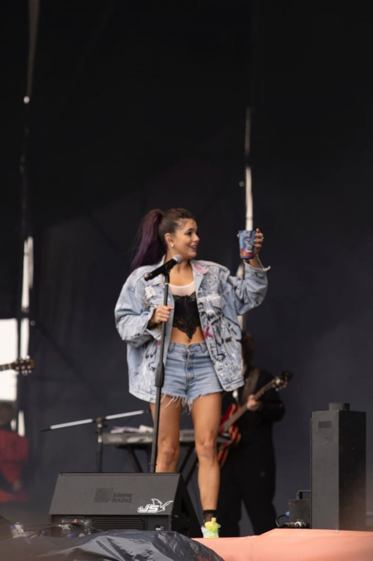 Natalie Pérez interrumpió su recital en el Lollapalooza por un insólito motivo: "Me voy a tomar un fernecito" 