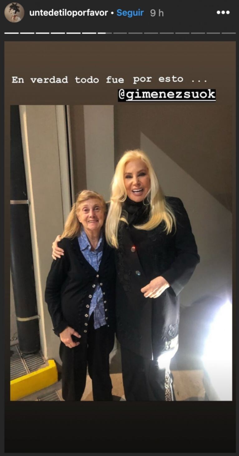 Natalie Pérez llevó a su abuela al programa de Susana Giménez para que la conociera: "¡Todo fue por esto!"