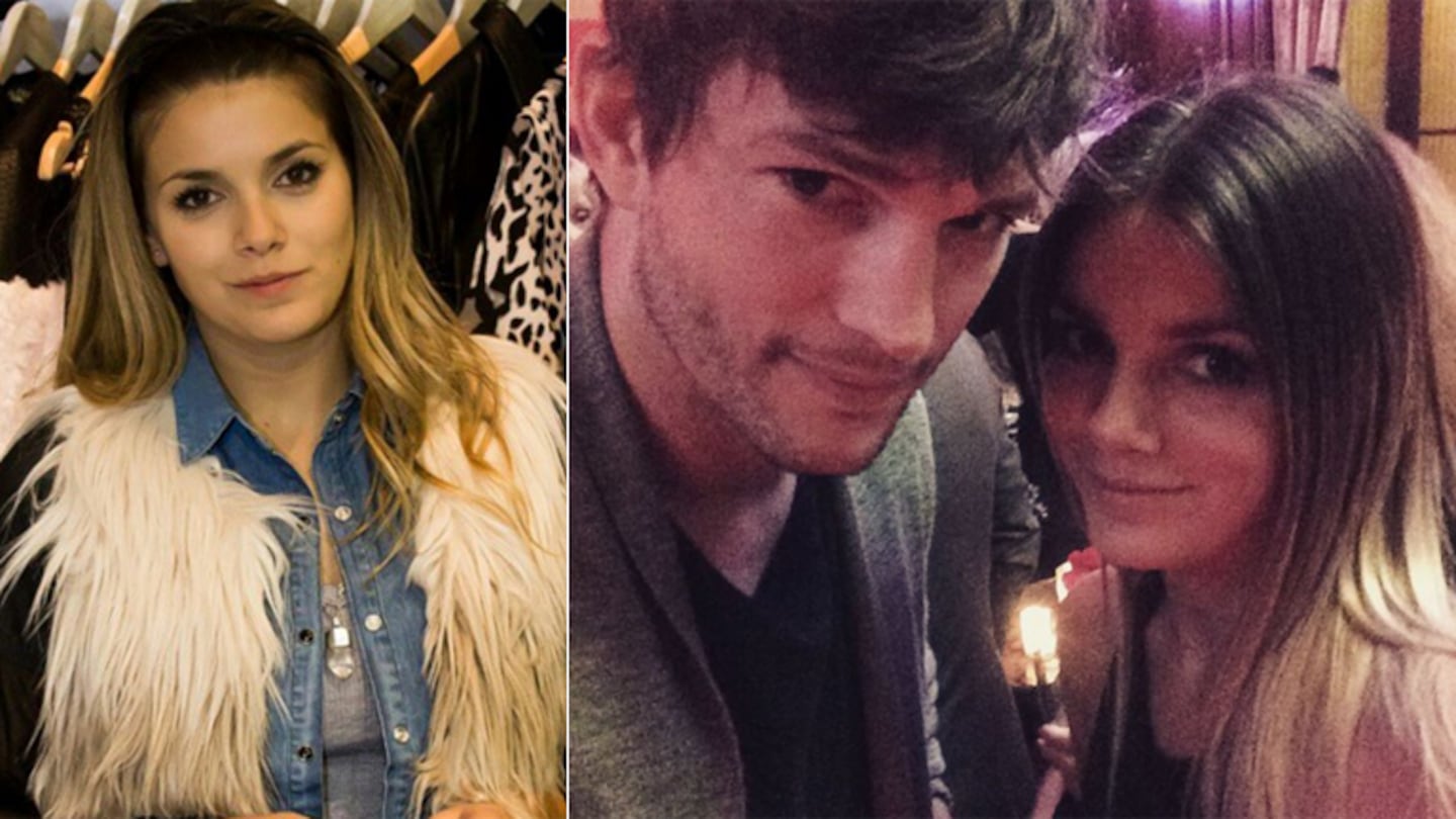 Natalie Pérez negó affaire con Ashton Kutcher en Twitter Foto: Instagram