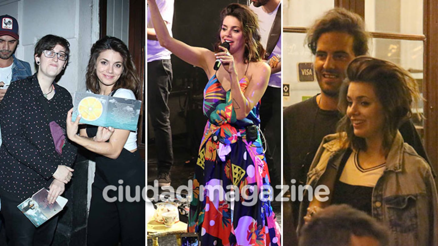 Natalie Pérez presentó su disco en La Trastienda rodeada de famosos y junto a su novio: ¡mirá todas las fotos!