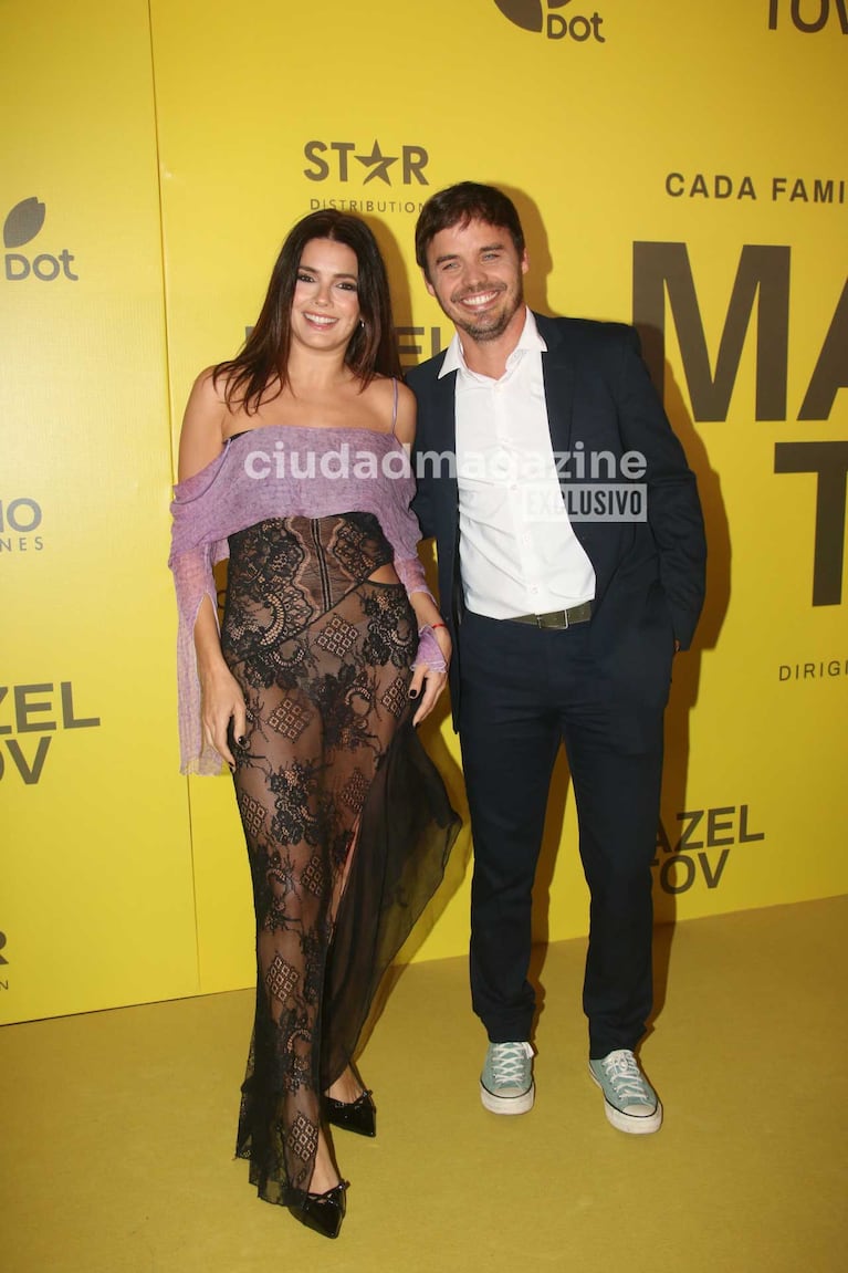 Natalie Pérez y Benjamín Rojas  (Foto: Movilpress)