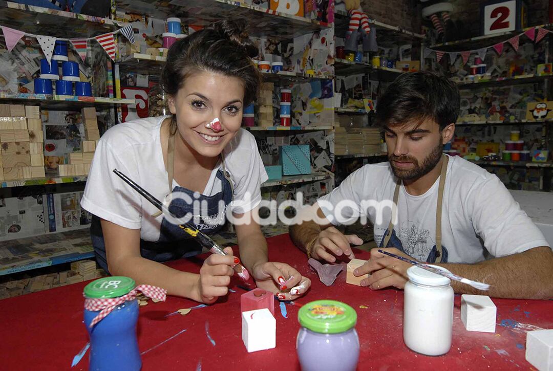 Natalie Pérez y Santiago Ramundo. (Foto: Movilpress)