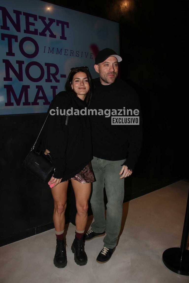 Natalie Pérez y Tomás Rottemberg (Foto: Movilpress)