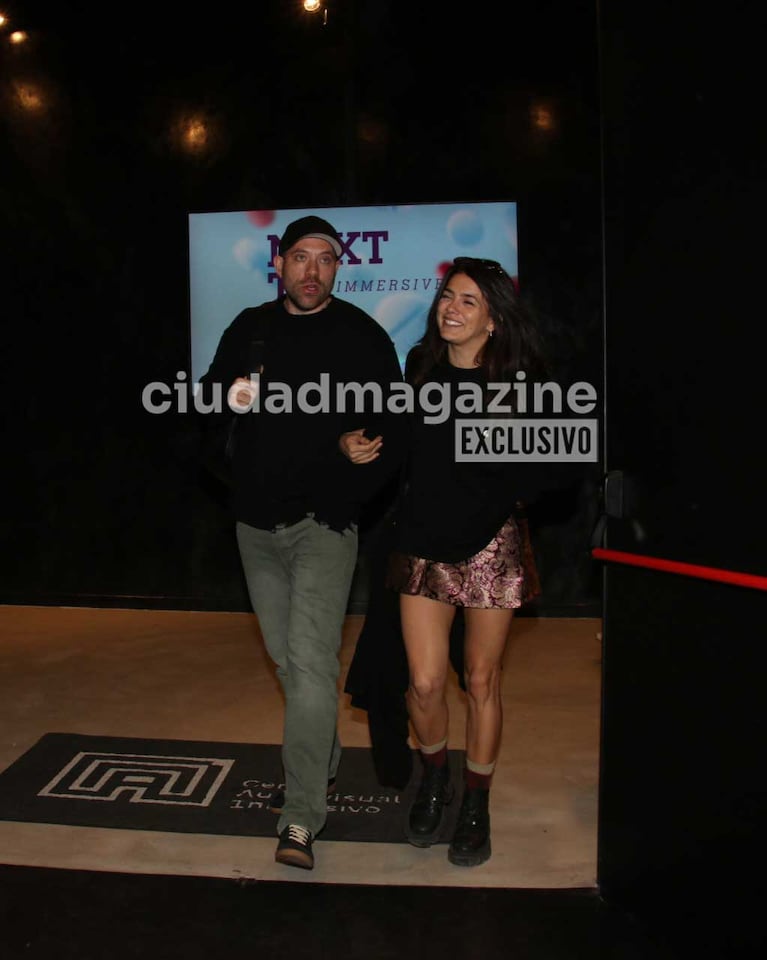 Natalie Pérez y Tomás Rottemberg (Foto: Movilpress)