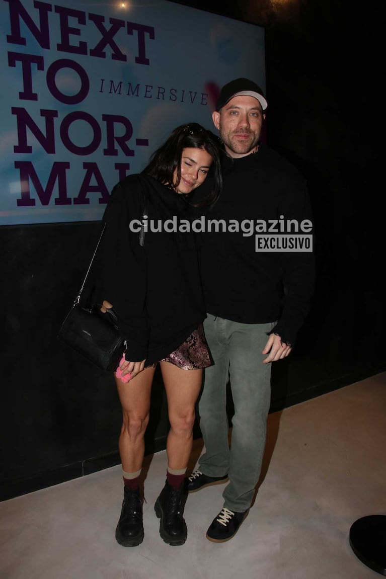 Natalie Pérez y Tomás Rottemberg (Foto: Movilpress)