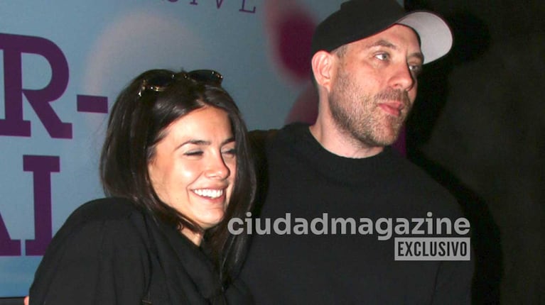 Natalie Pérez y Tomás Rottemberg (Foto: Movilpress)
