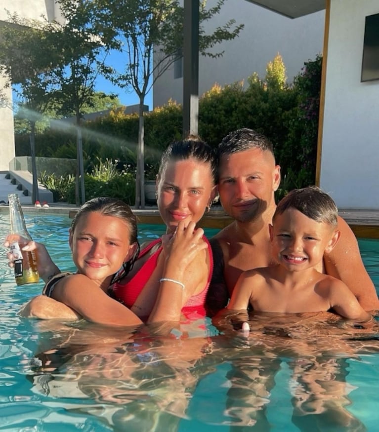 Natalie Weber compartió tiernas fotos familiares tras su crisis con Mauro Zárate: "Lo mejor de mi vida"