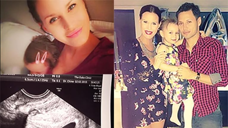 Natalie Weber espera su segundo hijo junto a Mauro Zárate. (Fotos: Web, Twitter y Natalie Weber)