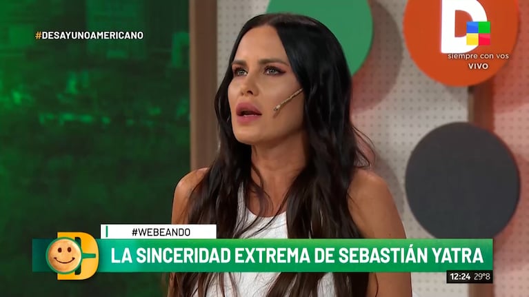 Natalie Weber, indignadísima con Sebastián Yatra por sus declaraciones sobre la infidelidad: “Sos un...”