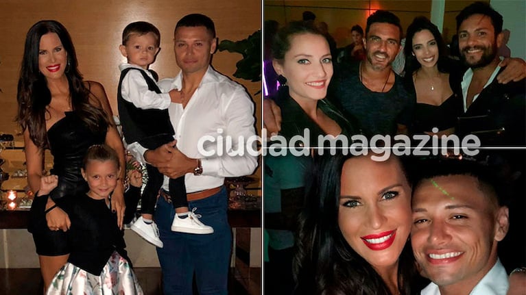 Natalie Weber le festejó al cumpleaños a Zárate ¡y Cubero asistió con Viciconte! 