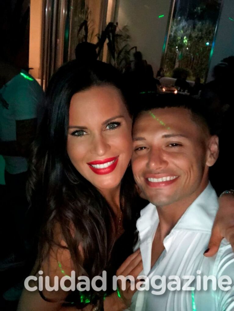 Natalie Weber le festejó el cumpleaños a Mauro Zárate ¡y Fabián Cubero asistió con Mica Viciconte!