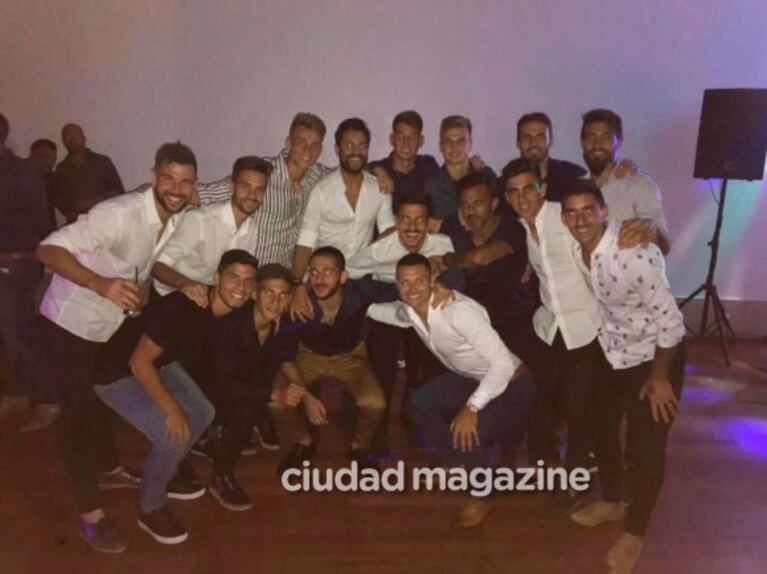 Natalie Weber le festejó el cumpleaños a Mauro Zárate ¡y Fabián Cubero asistió con Mica Viciconte! 