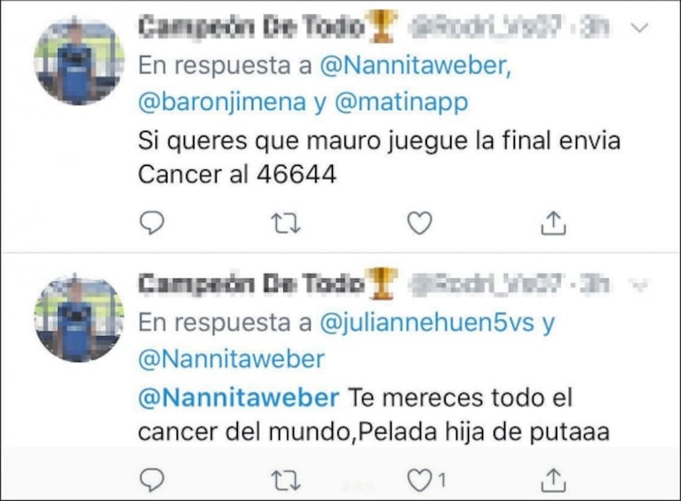 Natalie Weber reveló los inhumanos mensajes que recibe en las redes: "Hace 6 meses que me escriben esto"