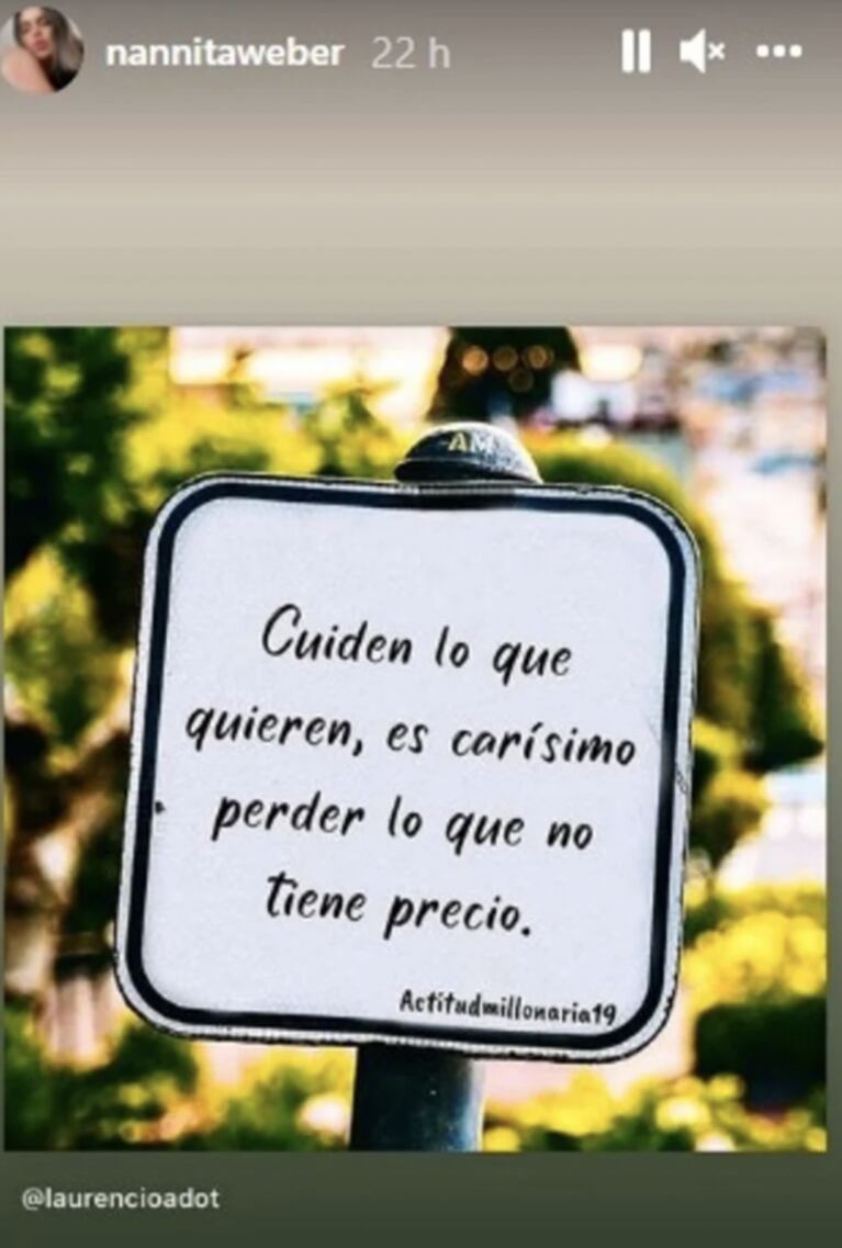 Natalie Weber y Mauro Zárate, en medio de rumores de crisis: ella lo dejó de seguir en Instagram