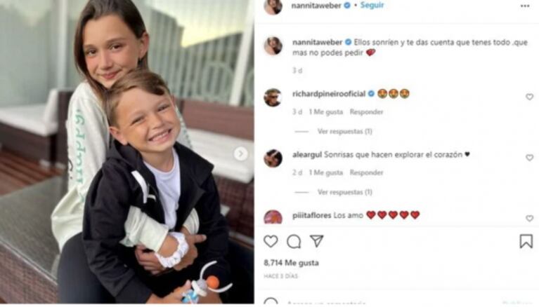 Natalie Weber y Mauro Zárate, en medio de rumores de crisis: ella lo dejó de seguir en Instagram