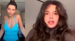 Nathy Peluso habló tras ser acusada de usar Ozempic por su impactante cambio físico (captura de TikTok)