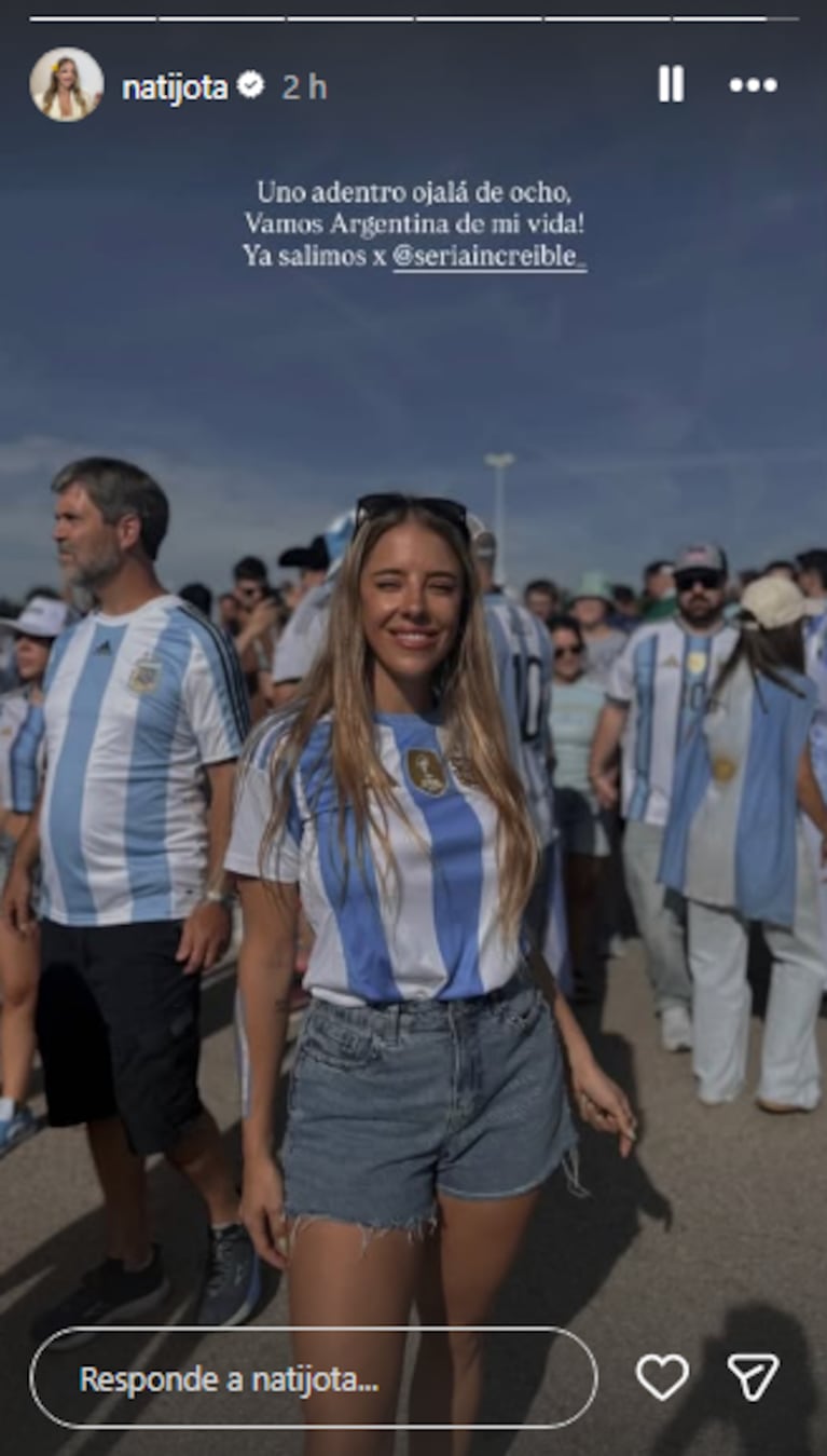 Nati Jota combinó trabajo, pasión y contenido para sus millones de seguidores